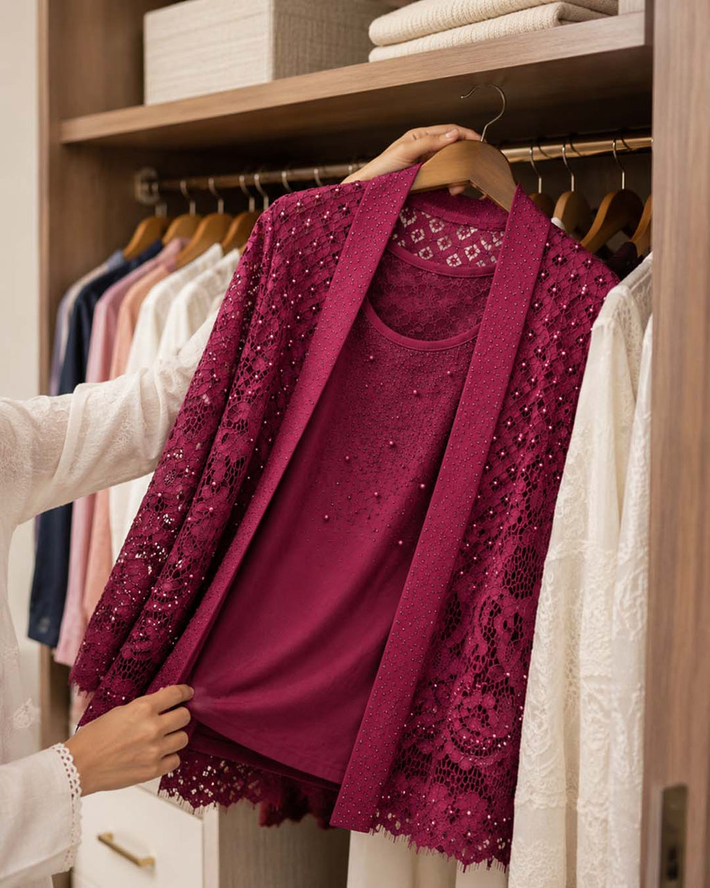 2 Pc Top Upper With Inner