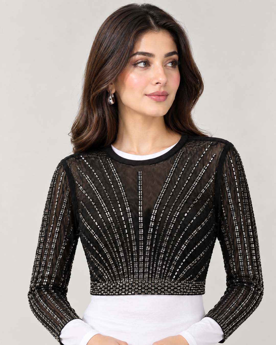 Crop Top 1 Match Outfits By Gohar