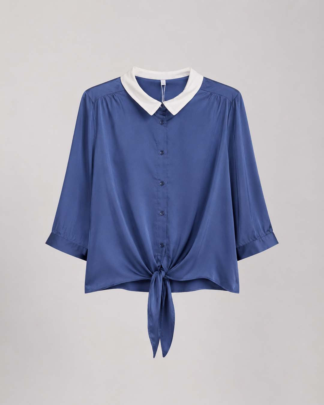 Women Navy Short Top Match Outfits By Gohar