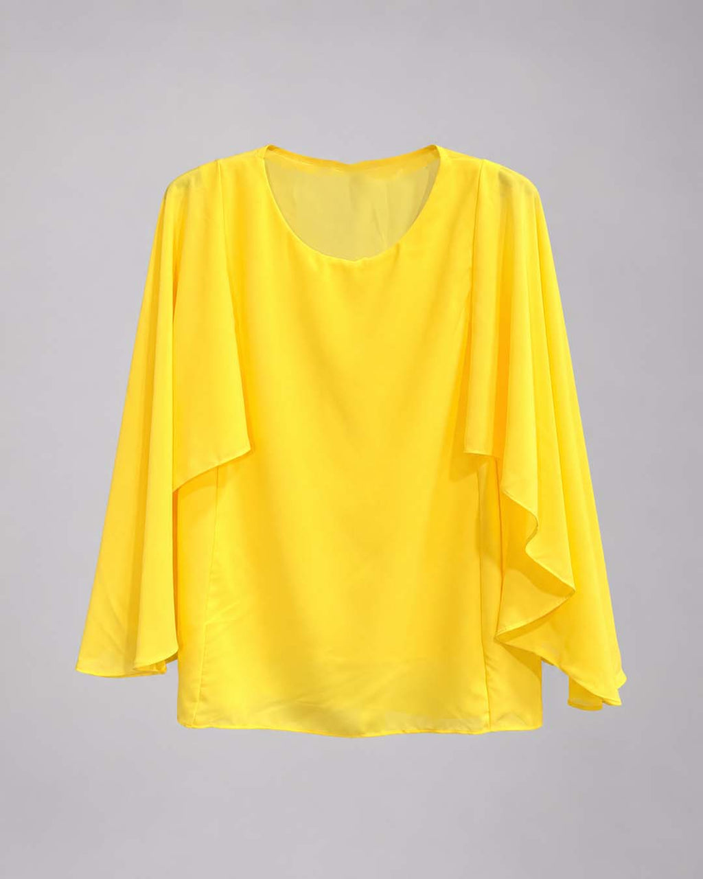 Women Yellow Color Short Top Match Outfits By Gohar