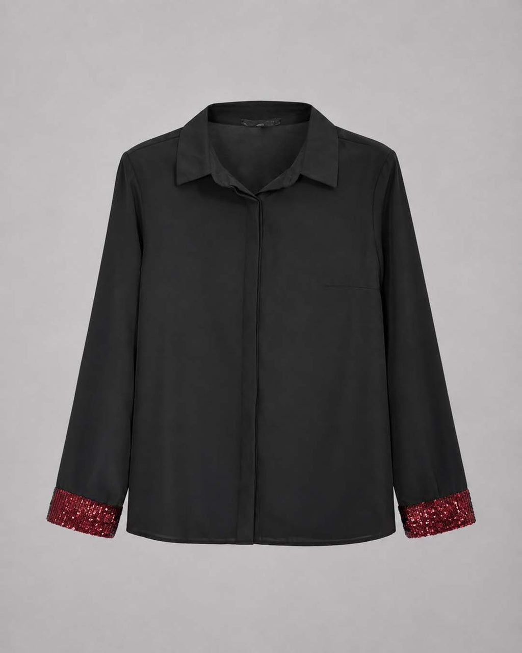 Design Cuff Black Shirt Match Outfits By Gohar