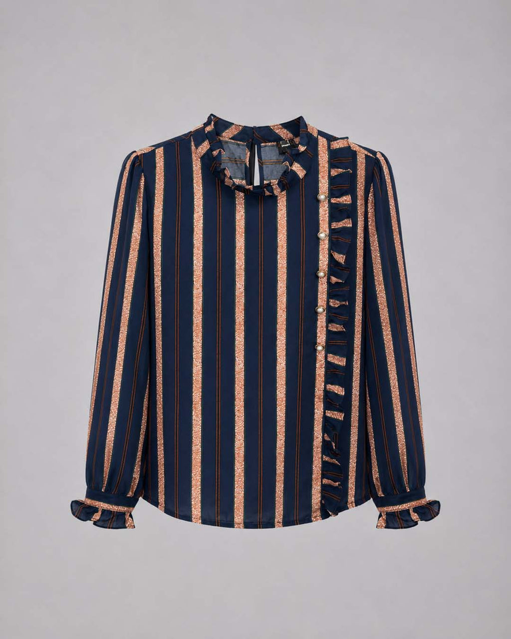 Strip Design Short Top Match Outfits By Gohar