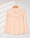 Peach Women Top Match Outfits By Gohar