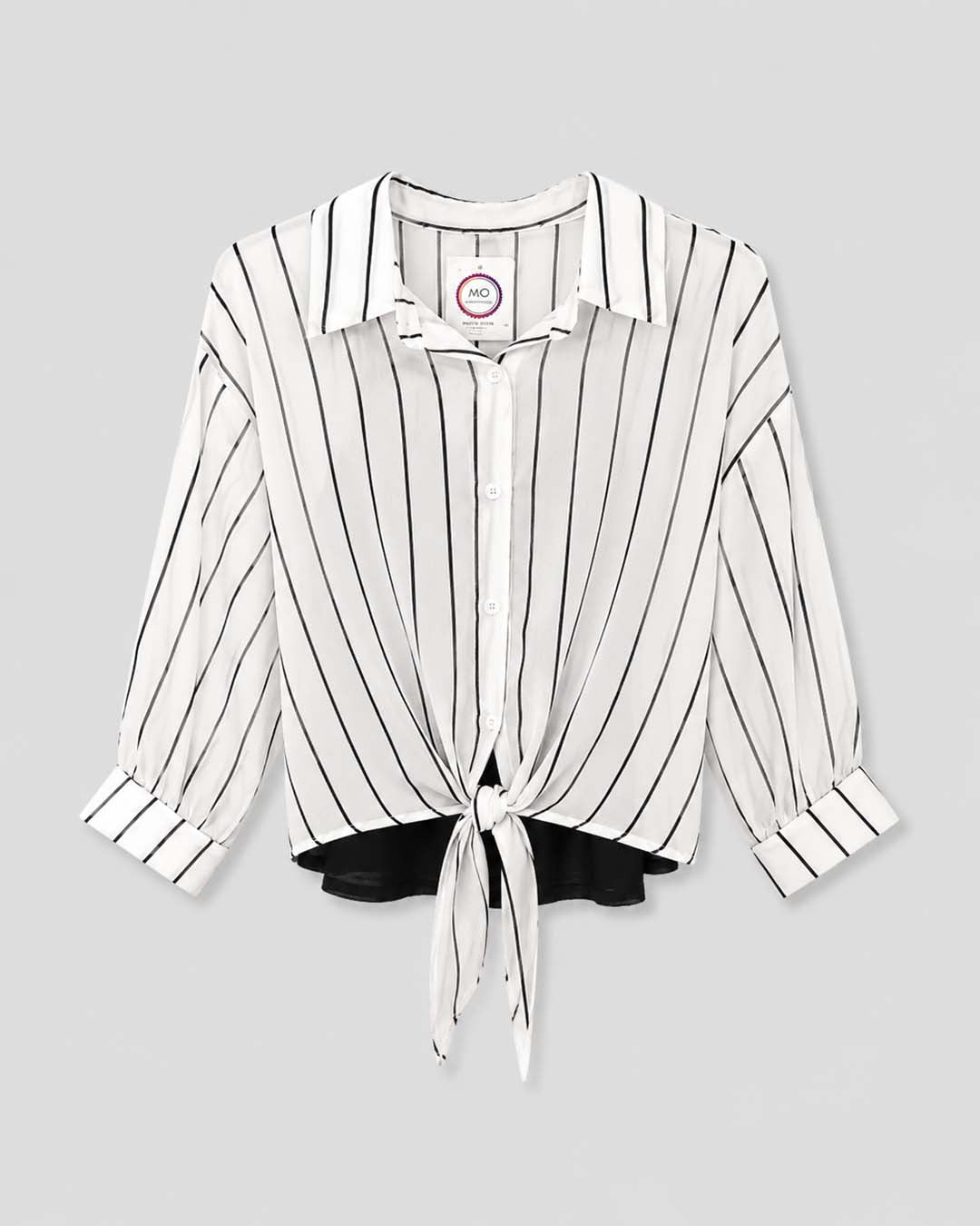 White Button-Down Shirt Match Outfits By Gohar