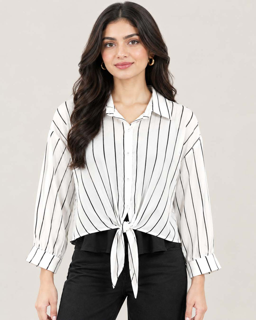 White Button-Down Shirt Match Outfits By Gohar