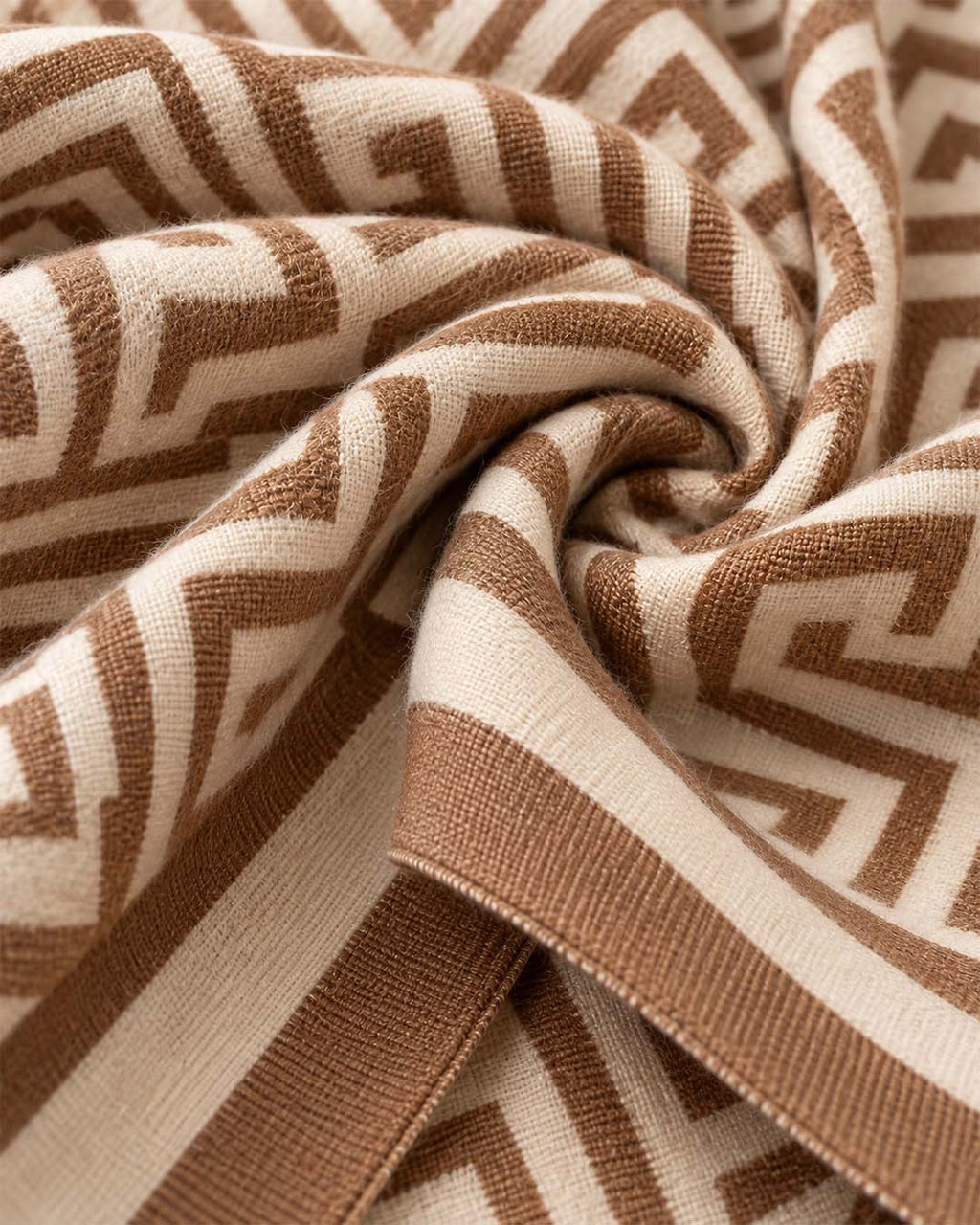 Premium Woolen Geometry Style Shawls Match Outfits By Gohar
