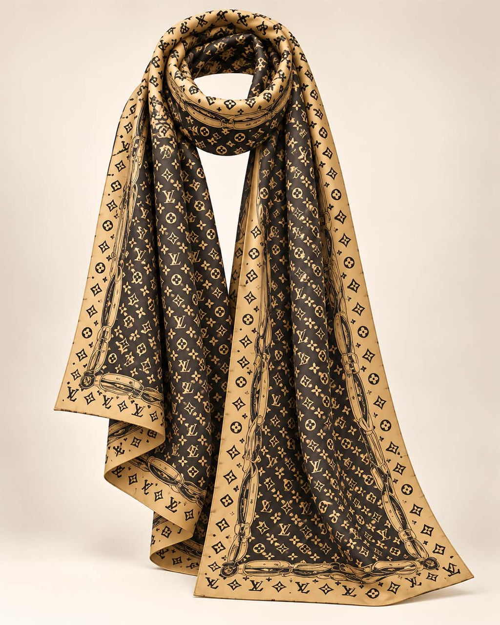 Premium Woolen LV Style Shawls 2 Match Outfits By Gohar