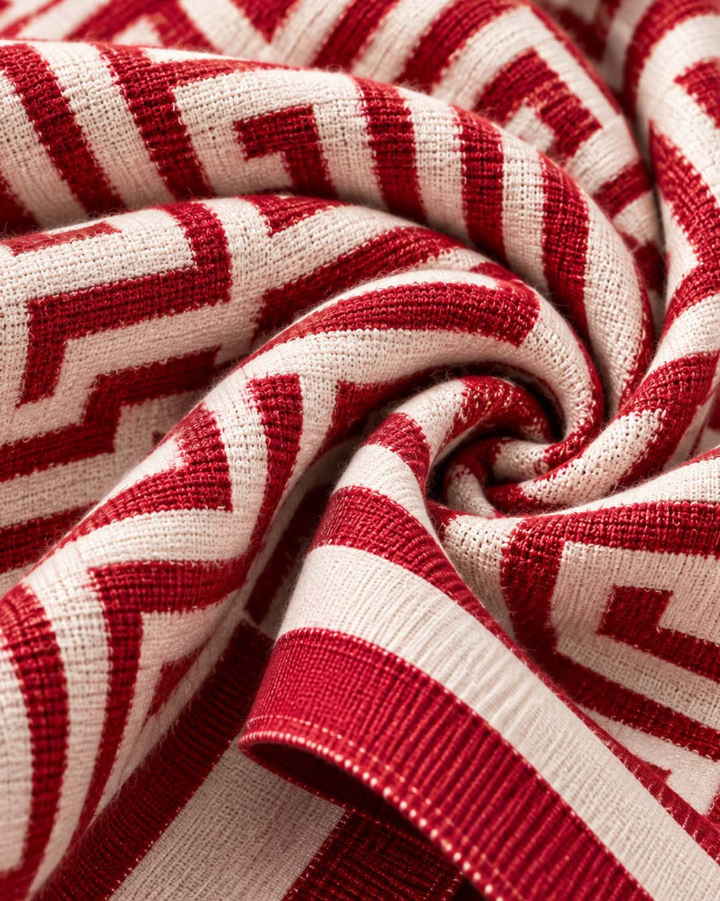 Premium Woolen Geometry Shawl 2 Match Outfits By Gohar