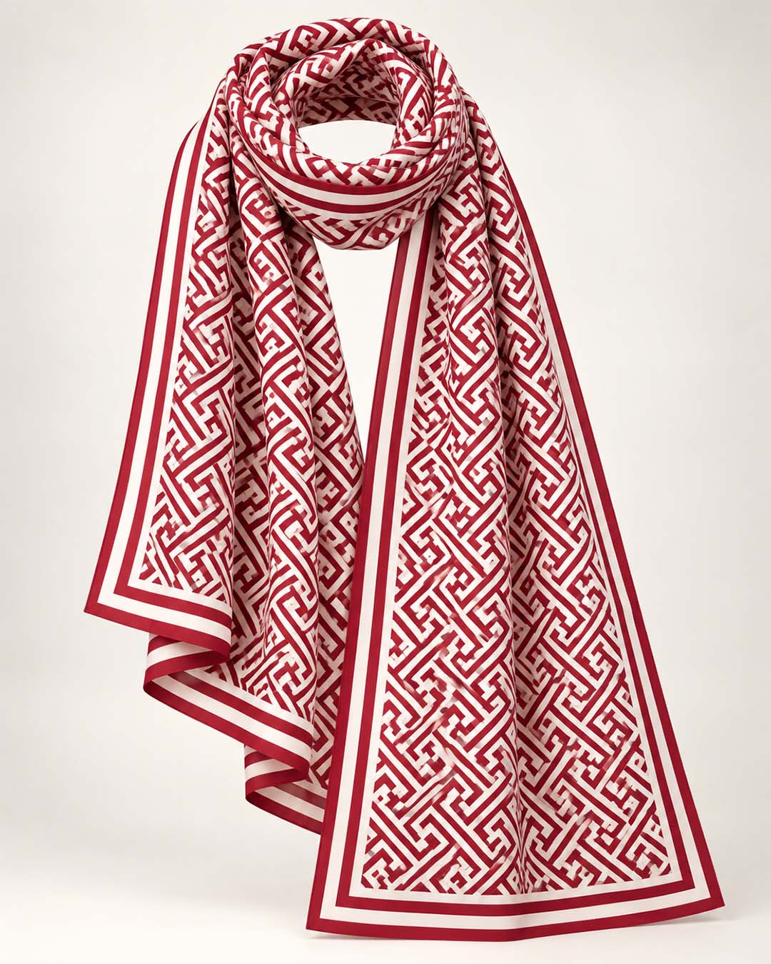 Premium Woolen Geometry Shawl 2 Match Outfits By Gohar